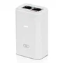 Ubiquiti POE-24-7W-G-WH Adaptador Inyector PoE Gigabit Ethernet 24V 0,3A Blanco